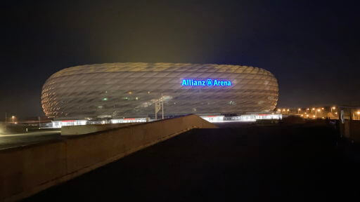 Allianz Arena am Morgen