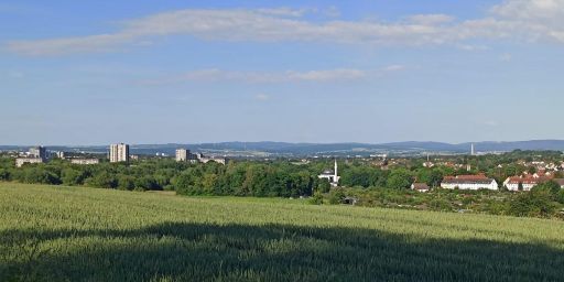 Panoramablick in Richtung Mattenberg