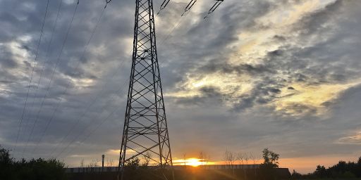 Sonnenuntergang bei Lindenthal