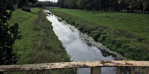 Pleiße am Agra-Gelände