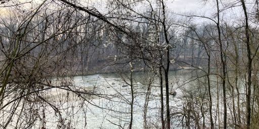 Erster Blick auf die Isar
