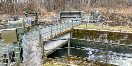 Kreuzende Wasserwege