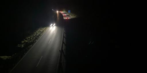 Autobahn hinter Fischbach